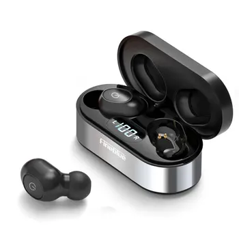 Fineblue AIR55 Pro Brezžične slušalke z Mikrofoni zmanjšanje hrupa Šport Vodotesne Slušalke HiFi Stereo Čepkov Baterije