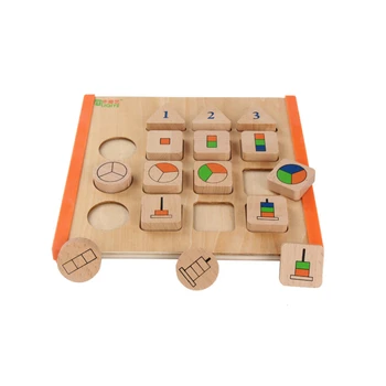 Baby Otroka, Učenja, Izobraževanja Igrače, otroške Lesene Sestavljanke, 3D Magic Cube Otrok Izobraževalne Igrače Montessori Puzzle Darilo