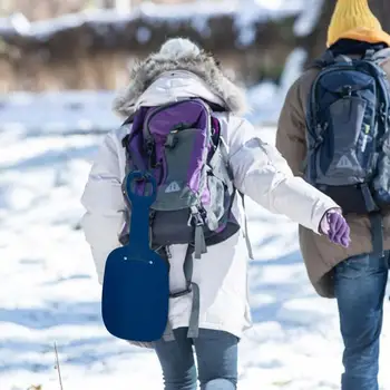 Sneg Krožnik Lahki Zložljive Sani Ski Pad Odbora Za Otroke, Odrasle Z Ročajem Sneg Cevi Za Otroke, Trave, Peska In Drsanje