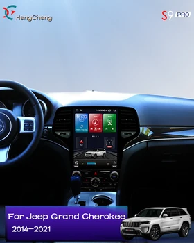 Za Jeep Grand Cherokee-2021 avto inteligentni multimedijski predvajalnik, radio, GPS navigacija 10.4 palčni zaslon, Android različica 10.0