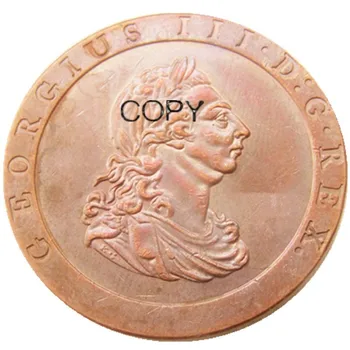 UK 1 Peni, George III 1797 kovancev