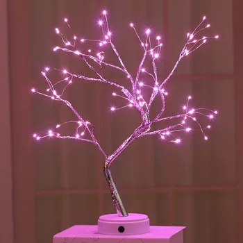 Nova Moda Vroče Prodaje Žarek Luči Vrtne Luči Božič Dom Dekoracijo Led USB, Baterije, Sneg, Drevesa, Luči Za Okras Tabela Doma