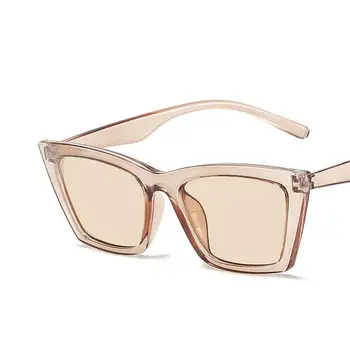 Seksi Mačka Oči, sončna Očala Retro Ženske Majhen Trikotnik Črna Očala UV400 Polarizirana sončna Očala Ulične Mode Dame Očala