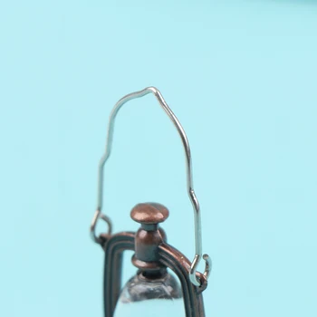 1:12 Lutke Mini Retro Lučka za Olje Model DIY Okraski, Igrače Oprema