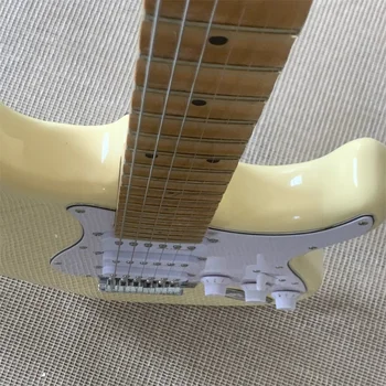 Električna Kitara Scalloped Fretboard Baker Matica Stara Truss Rod V Smetane Kitare Guitarra