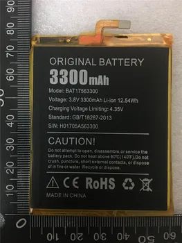 Prvotne Novo 3.8 Proti 3300mAh BAT17563300 baterija za doogee ustrelil 1 5.5 palčni Mobilnega Telefona Baterije