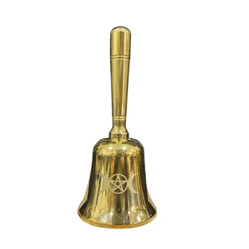 Tri faze Lune Oltar Ornament Pokala Mini Oltar Bell Triple Moon Oltar Bell Dekor Padec Ladijskega prometa