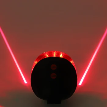 Nepremočljiva Izposoja Kolesarske Luči, zadnje luči LED Laser Varnost Opozorilo Kolesarske Luči, Izposoja Rep Kolesarske Opreme, Svetlobe