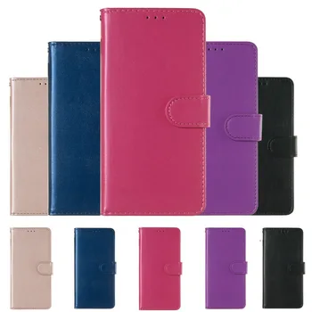 Luksuzni Retro PU Usnja Flip Case Za iPhone XS MAX X XR Coque Flip denarnico, Telefon primeru za iPhone 7 8 6 6S Plus 5 5s SE Pokrov