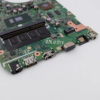 X302UJ S I3-6100 PROCESOR, 4GB RAM matično ploščo Za Asus X302U X302UA X302UJ Laptop Mainboard Rev 2.0 4G DDR3 X302UA-UJ GLAVNI ODBOR