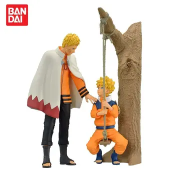 Bandai Original Verodostojno Sestavljeni Model BORUTO -NARUTO FILM - Juvenile Naruto Uzumaki Anime figuric Model Igrače