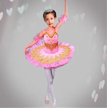 Strokovno Balet Tutu Otroci, Otroci Palačinka Krožnik Tutu Za Otroka Dekle Odraslih Princesa Palačinka Tutu Ples Balet Obleko Dekle