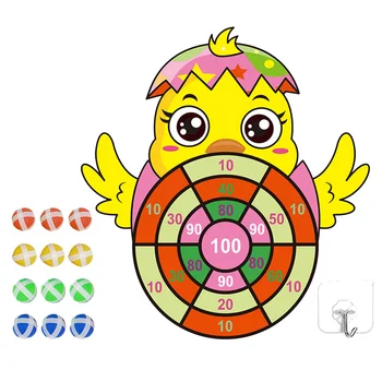 Odbor Dart Igrača Za Otroke Nastavite S Kid Velikonočni Smešno Forsticky Interaktivni Gamechildren Darilo