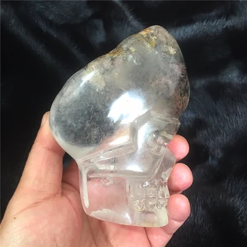 Naravni Duh Quartz Crystal Skull Verske Dekoracijo Wicca Energije Meditacija Crania Čakro Zdravljenje Čarovnice Dobave