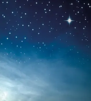 Noč Rjuhe Kritje Nastavite Ombre Zgleduje Nebo z Živahen Zvezde, Vesolje Astronomije Raziskovanje Dekorativni 3 Delni Set Posteljnine
