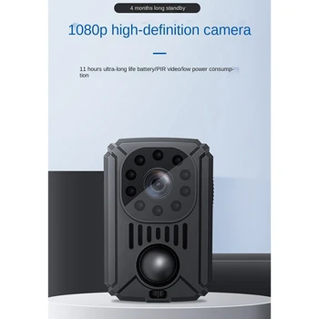 HD 1080P Diktafon Akcije Mini Kamere Foto DV Pametne Kamere, Baterije 8H Nazaj Posnetka Samodejno Night Vision Kamere
