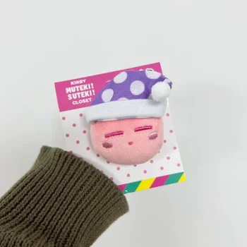 Kawaii Kirby Anime serije srčkan moda ustvarjalne Kirby mehko plišastih igrač lutka broška Nahrbtnik obesek pribor počitnice darilo