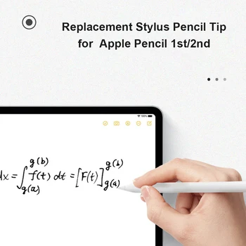 Za Apple Svinčnik 1/2 GenerationTips za iPad Rezervno Pisalo, Pritisnite Peresa Zamenjava Rokopis Barve Dodatki za Občutljive NOVA