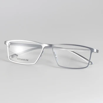 CHASHMA blagovno Znamko Očal Okvir Očal Titana Moških Računalnik Jasno, Optični Recept Oblikovalec Očala za Kratkovidnost Branje P8184