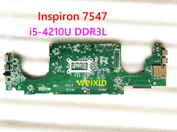 Za DELL Inspiron 7547 prenosni računalnik z matično ploščo DA0AM6MB8F1 KFJN0 i5-4210U DDR3L UMA Integrated graphics, matične plošče,