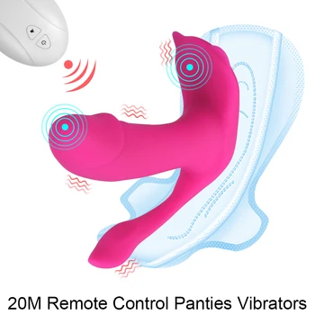 Hlačke Vibratorji Klitoris Spodbujanje Adult Sex Igrače Sex Igrača za Ženske Daljinski upravljalnik Orgazem Masturbator Obrabe, Dildo, Vibrator G Spot