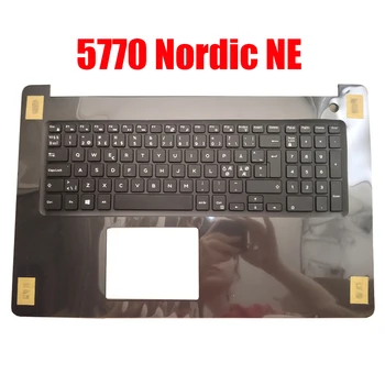 Nordijska NE Laptop podpori za dlani Za DELL Za Inspiron 17 5770 04DNW1 4DNW1 0K8NMN K8NMN Brez Osvetljene Tipkovnice Black Zgornjega Primera Nova