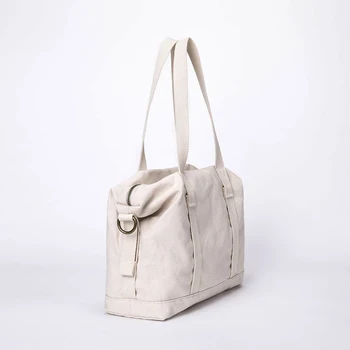 Veliko zmogljivosti platno ženske vrečko divje preprost študent vrečko prtljage modna torba