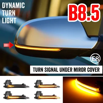 Dinamični Blinker Ogledalo Luč za Audi A3 8P A4 A5 B8 Q3 A6 C6 4F S6 LED Vključite Signal Strani Kazalnika SQ3 A8 D3 8K