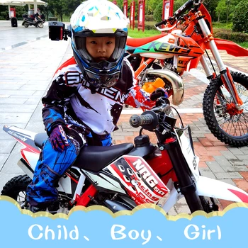 Motokros orodje set za otroke racing obleko 20 22 24 26 28 MOTO Off-road Motocikla Enduro fant dekle Enduro otrok Flexair Mladih
