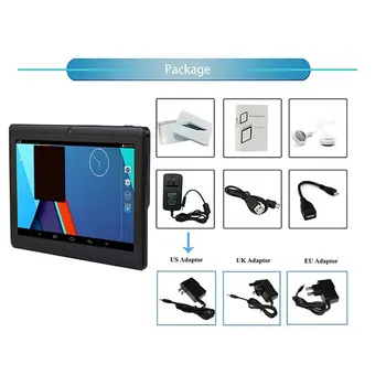 7 Palčni Q88 Tablični RAČUNALNIK Za Androidov Otroci, Učenje 1GB+8GB Večnamensko Ustvarjalne Prenosni Smart Osebnih Tablet Dropshipping
