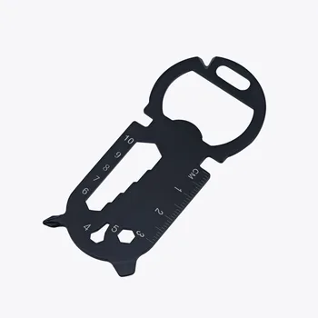 Multifunkcijski Key Ring Žep Kampiranje EOS Pripomoček Prenosni Mini Pripomoček Multi Orodje Keychain Prostem Orodja