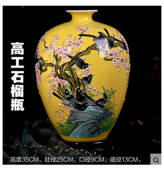 Jingdezhen keramične vaze okraski obrti okraski poročno darilo Doma Oprema dnevna soba dekoracijo likovnih del