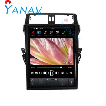 Android, GPS navigacija ZA-Toyota Land Cruiser Prado/LC150/ PRADO 150-2019 avtomobilski stereo sistem vertikalne zaslonu avtoradio, predvajalnik DVD-jev