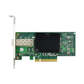 PCI-E X8 Eternet Omrežna Kartica 10 Gigabit Vlaken Server Adapter X520 10Gbe Eno SFP+Optični LC Za 82599EN Čip