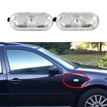 2Pcs Avto-Styling Strani Oznako Vključite Opozorilne Luči Lučka Repeater za SEAT Leon 2000-2006 1J0949117