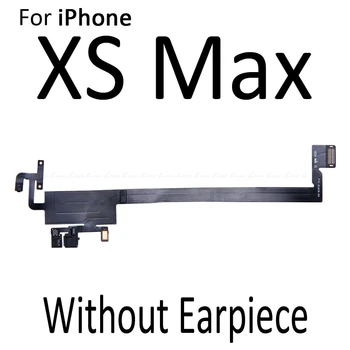 Sprednji Senzor za Svetlobo Slušalke Slušalka Zvočnik pri Ušesu Flex Kabel Trak Za iPhone X XR XS 11 Pro Max Nadomestni Deli