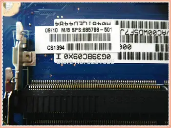 685768-501 ZA HP 450 Zvezek 250 G1 Zvezek 685768-001 Motherboard DDR3 HM70 6050A2493101-MB-A02