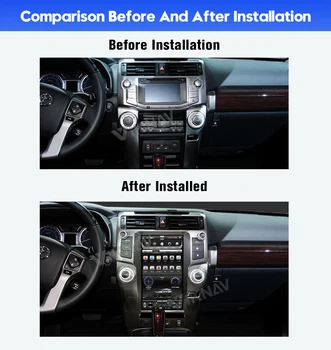 13.6 Palčni PX6 Android Avto Radio Za Toyota 4Runner 2009-2019 GPS Navigacija Multimedia Player Carplay Auto Stereo Vodja Enote 2DIN
