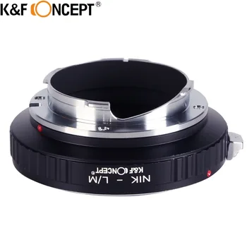 K&F KONCEPT za Nikon-L/M Objektiv Kamere Ac Obroč iz Medenine&Aluminija, primerna Za Nikon AI Objektiv Leica M Mount Kamera Telo