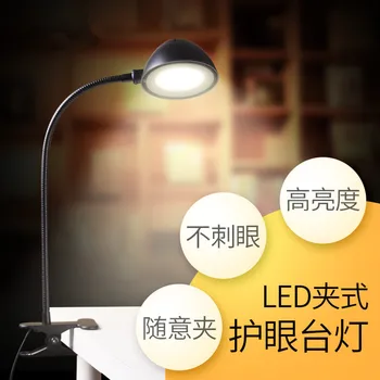 Kratek kovinski led oči lučka posnetek delo lučka kovanega železa Prilagodljiv Posnetek Namizna Svetilka Luč Nastavljiva kabel USB LEDTable Lučka za Študij