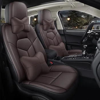 Po meri avtomobilski sedež usnja kritje seta za samodejno Jaguar XE XJ XF XJL XEL XFL ISUZU D-MAX-MU-X avto dodatki sedežnih prevlek styling