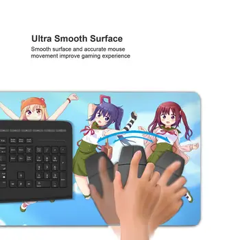 Himouto Umaru Chan Doma Umaru Anime Dekleta Office Tabela Mat Mousepad XXL Gaming Gume, ki je Računalniška Miška ploščica