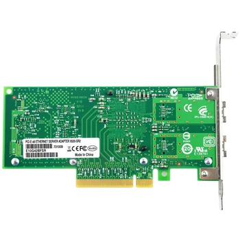 X520-SR2 10Gbase PCI Express X8 82599ES Čipov Dual Port Ethernet Network Adapter E10G42BFSR