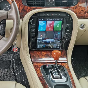 Android Video Predvajalnik avtoradia Za JAGUAR XJ GPS Navigacija magnetofon Stereo Tesla Vodja Enote NE 2Din DVD CarPlay