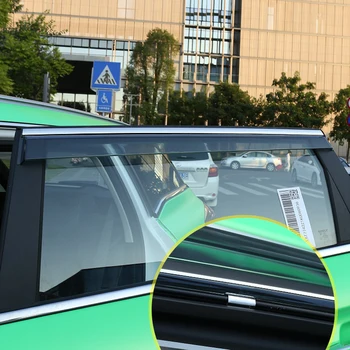 4PCS Avto Styling platnene strehe Zavetišča Okno Ščitniki Dež Obrvi Za Geely Atlas Emgrand X7 Šport 2016-2021 Auto Dodatki