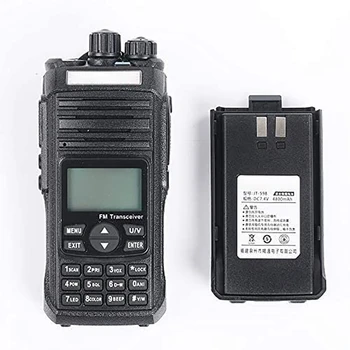 Dual Band Prenosne S Programsko Kabel VHF, UHF Ročni oddajnik in Sprejemnik, Walkie Talkie