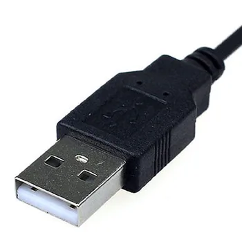 1PC Črna USB Polnjenje Vnaprej Linija Kabel Polnilnika priključite SP/GBA/GameBoy/Nintendo/DS
