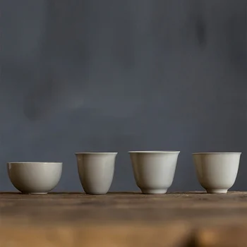 30/40ml Kitajski slog Glaze Keramični majhno skodelico kave krožnik nastavite teacup nastavite Pitne Kitajska Posoda iz Porcelana