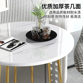 Multifunkcijski preprost kavč čaj tabela majhne okrogle mize svetlobno razkošje shranjevanje nočno omarico