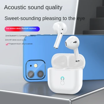 Bluetooth 5.0 Brezžični Čepkov Polnjenje Polje Vodotesno Glasnost Slušalke Nadzor Mini TWS Slušalke za Prostoročno uporabo za Šport e6s tws